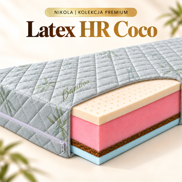 Luksusowy materac Latex HR Coco ikona
